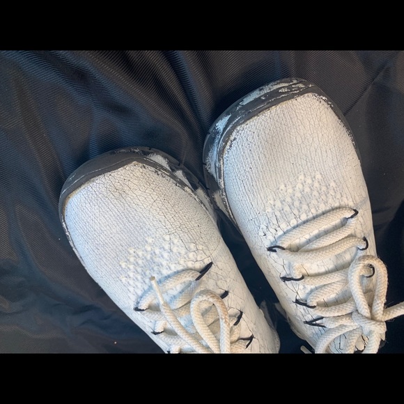 White painted Maison M Margiela Sneakers - Picture 11 of 16